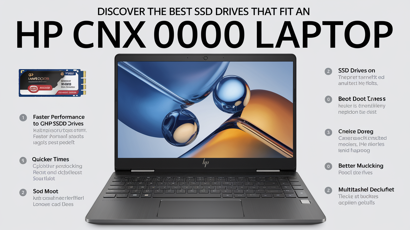 SSD Drives That Fit an HP CNX000 Laptop