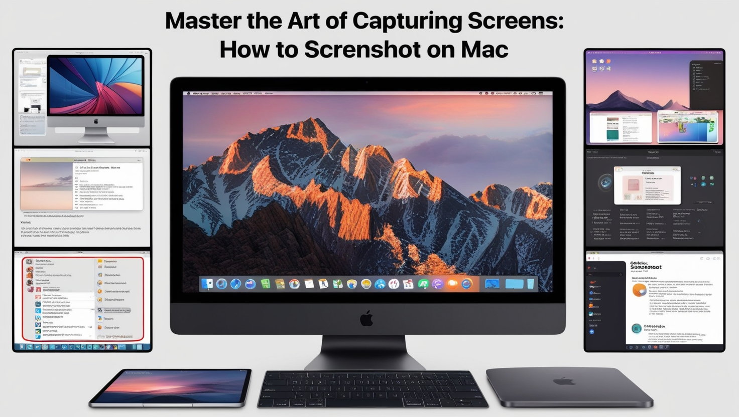 How to Screenshot on Mac​