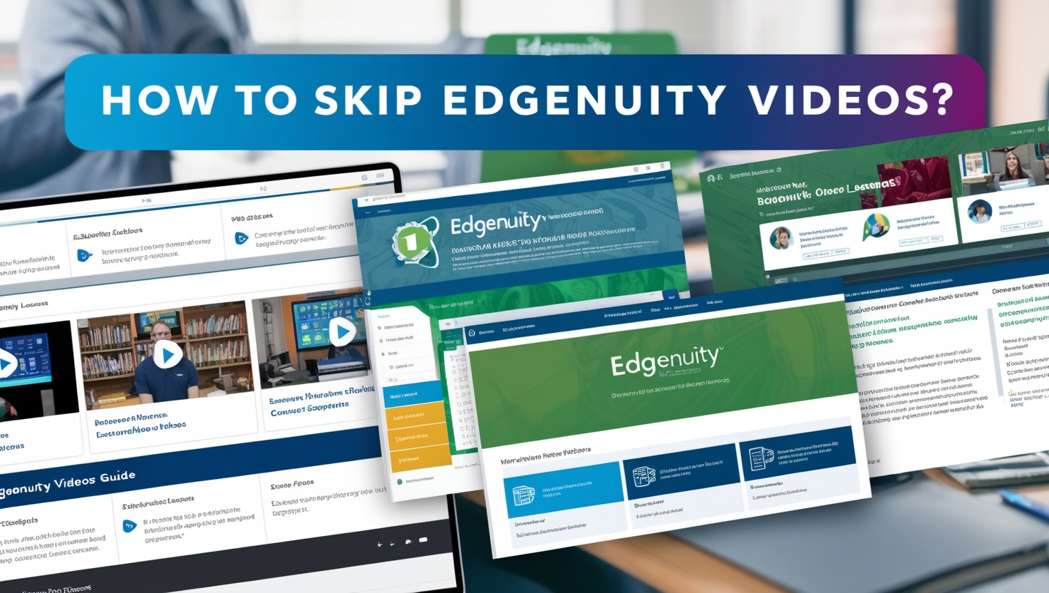 How to Skip Edgenuity Videos