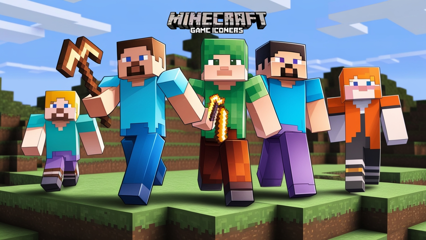 Minecraft (2009) Game Icons Banners