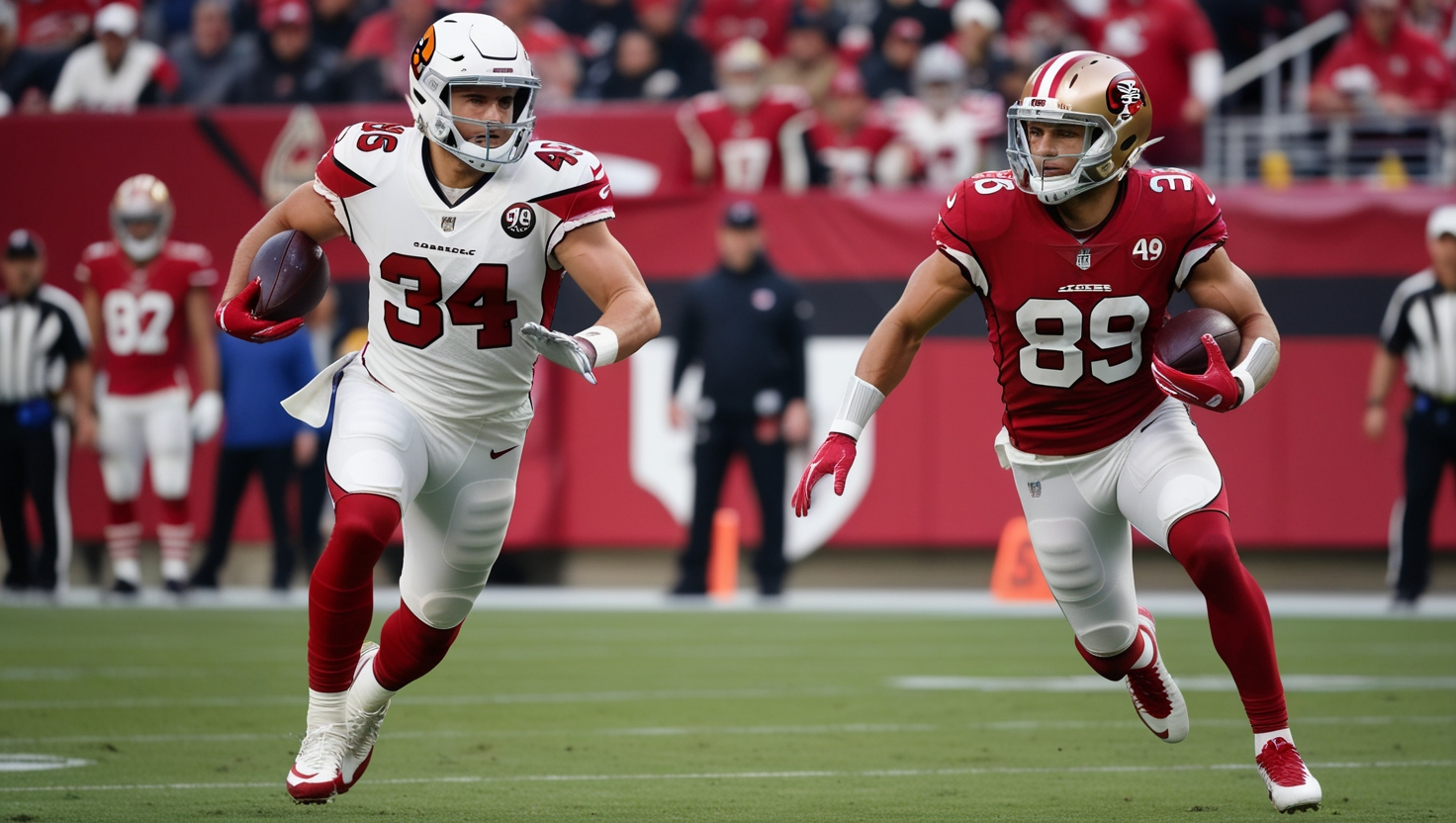 Arizona Cardinals vs 49ers Match Player Stats